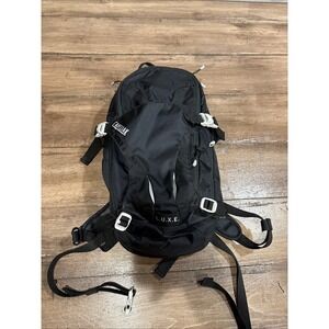 Camelbak Luxe Hydration Pack Light Black 100 Ounce Camping Hiking Water Bag